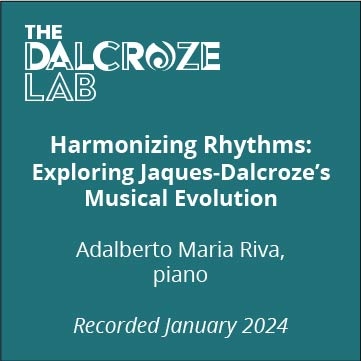 Dalcroze Lab Recording – Adalberto Riva (2024)